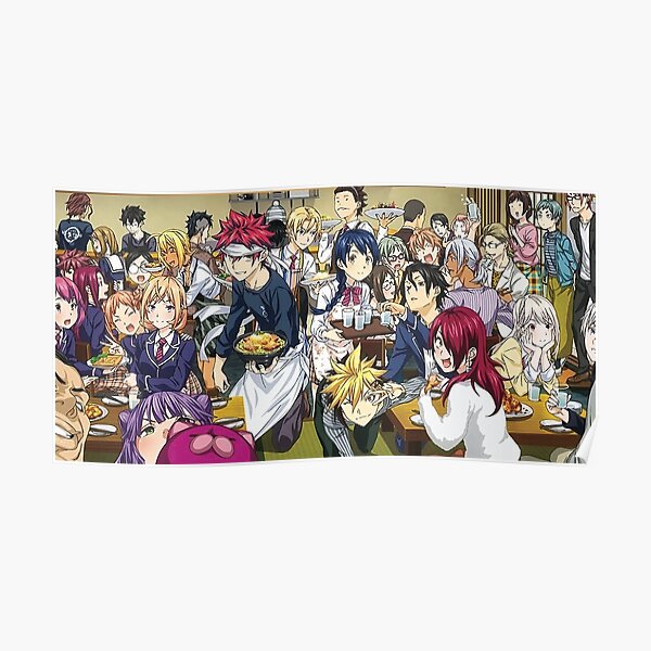 4K El restaurante Yukihira de Food Wars Póster