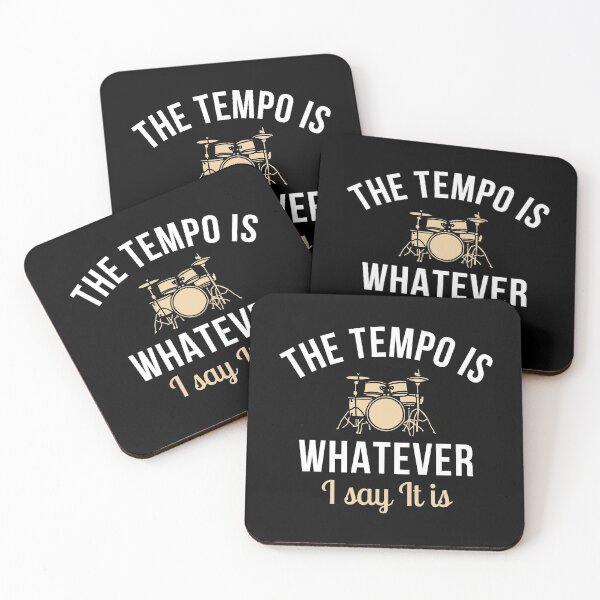 Item preview, The Tempo Is Whatever I Say It Is Funny Drummer Musician designed and sold by hamid2d.