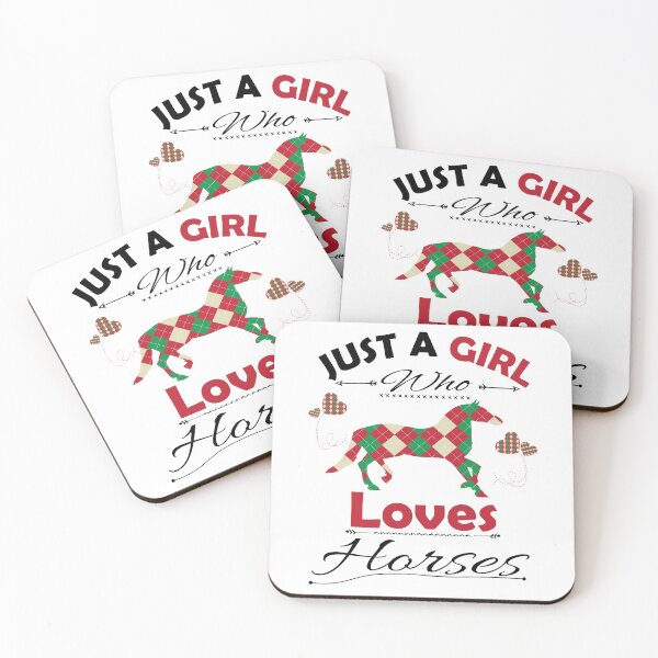 Item preview, Just A Girl Who Loves Horses designed and sold by PRINTED ..