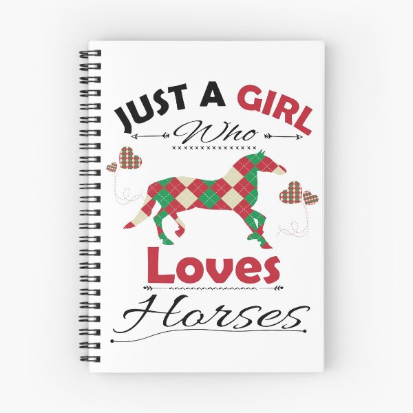 Item preview, Just A Girl Who Loves Horses designed and sold by PRINTED ..