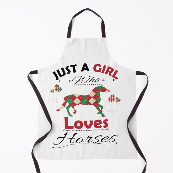 Item preview, Just A Girl Who Loves Horses designed and sold by PRINTED ..