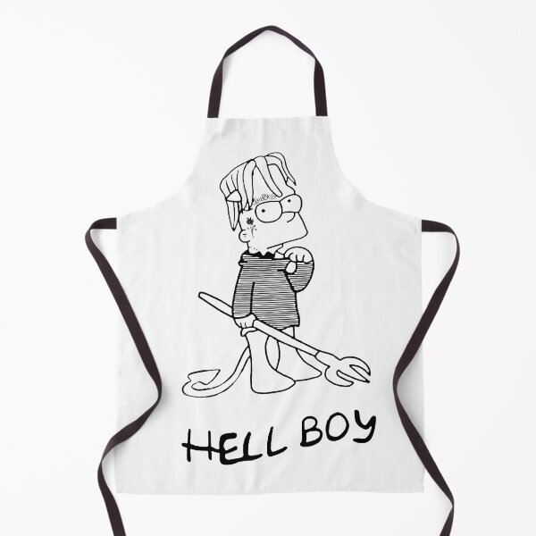 Item preview, Lil peep as a hell boy artwork designed and sold by breaker160.