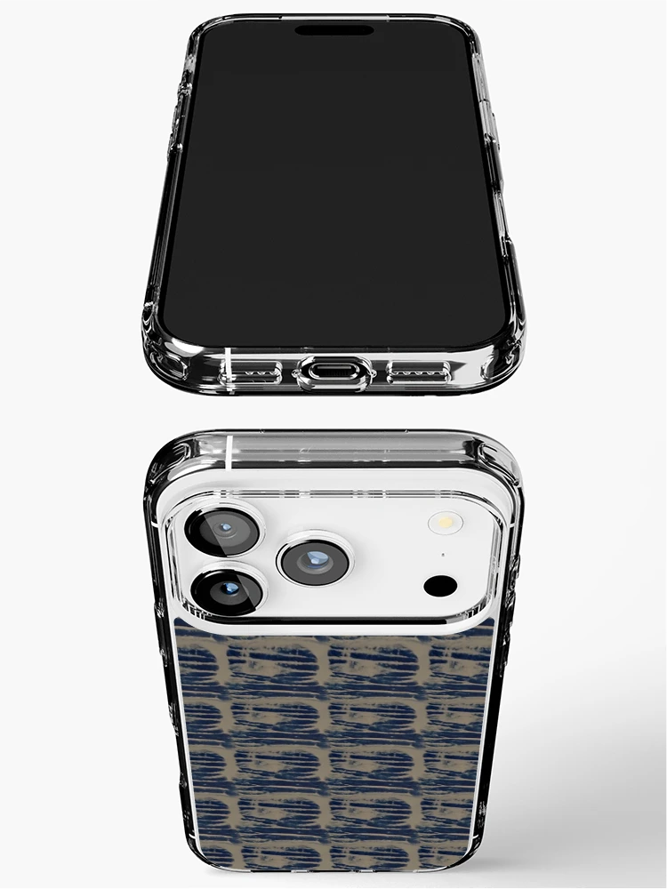Thumbnail 3 of 5, iPhone Case, Indigo Splash designed and sold by RubyPrintDesign.