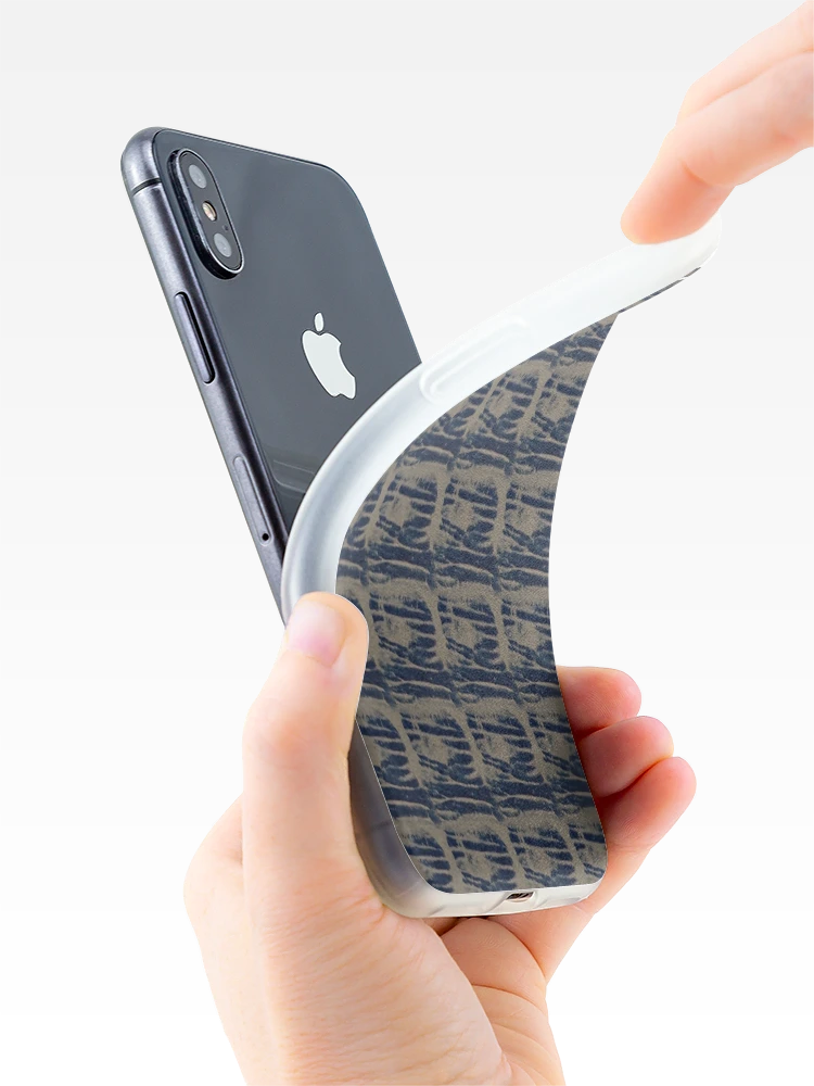Thumbnail 4 of 5, iPhone Case, Indigo Splash designed and sold by RubyPrintDesign.