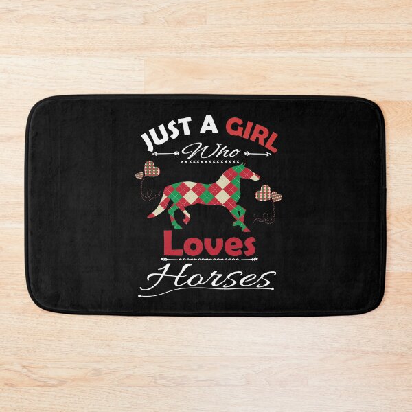 Item preview, Just A Girl Who Loves Horses designed and sold by PRINTED ..