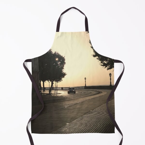 Item preview, Car Driving Down the Road at Sunset in Cadiz - Spain designed and sold by TheRightAngle.
