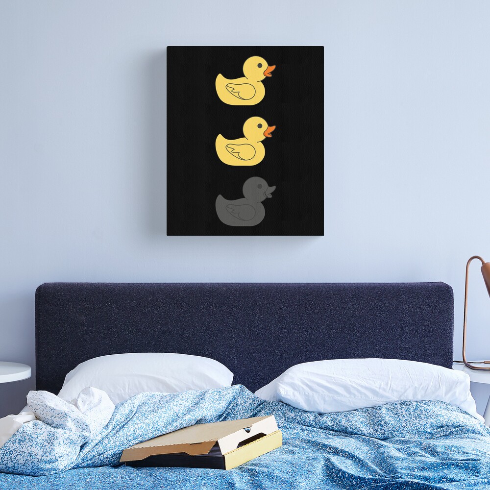 Duck, Duck, Gray Duck Sticker for Sale by emilywerfel