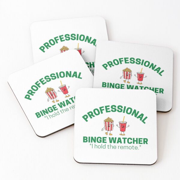 Item preview, Professional Binge Watcher designed and sold by ModkMerch.