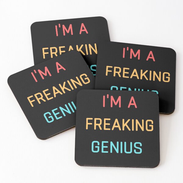 Item preview, I'm a freaking Genius  designed and sold by Arlooz Tees.