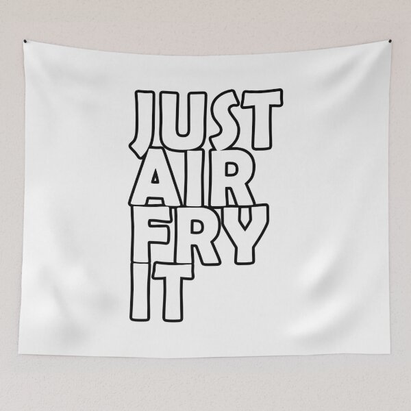 Item preview, air fryer-just  air fry it designed and sold by design880.