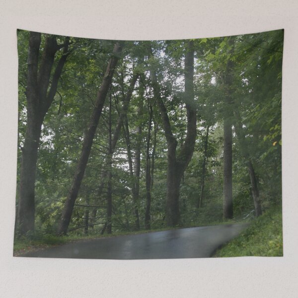Item preview, Curvy Road with Green Trees designed and sold by magicbyrc.
