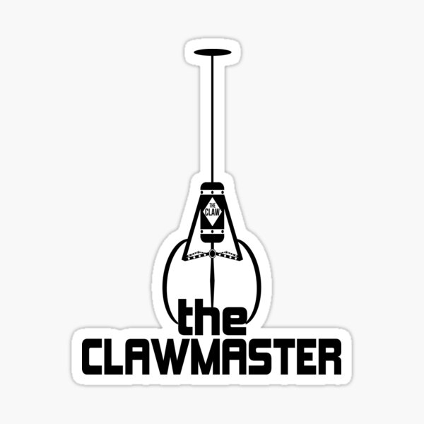 The Clawmaster Sticker