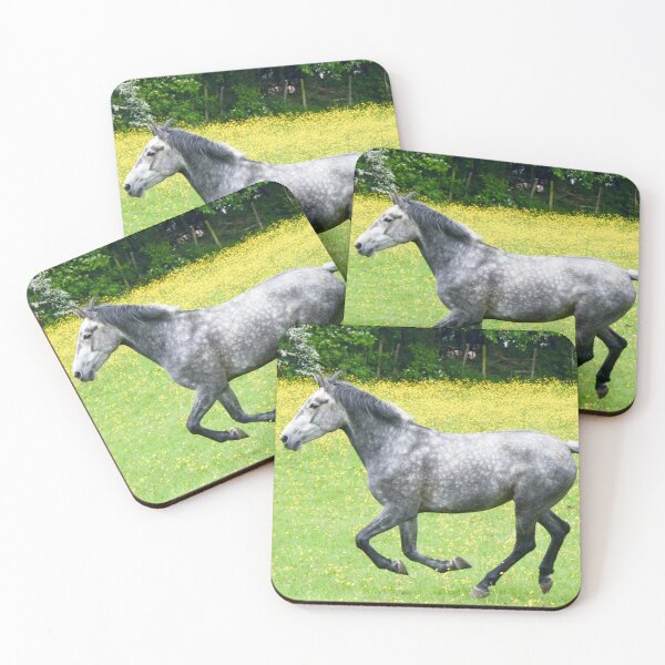 Item preview, Dapple Grey Cantering Horse designed and sold by Ksswaden.