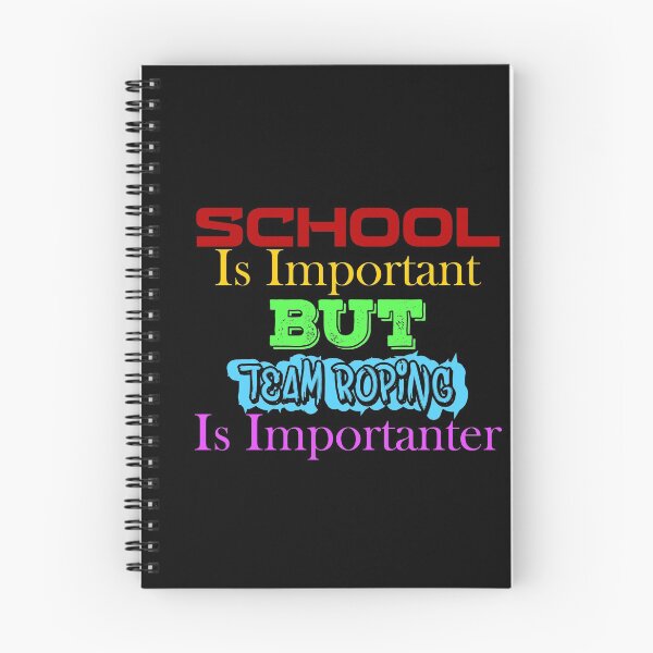 Item preview, School Is Important But Team Roping Is Importanter Vintage Color designed and sold by AmethystMurad.