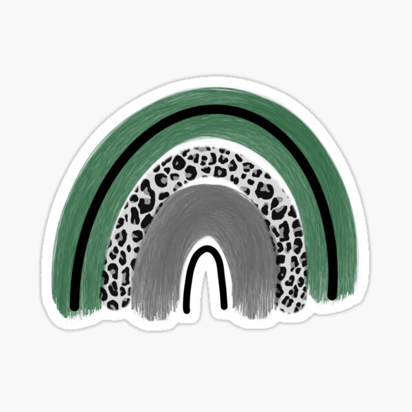 Item preview, arcoiris con estampado de guepardo designed and sold by vivletters.