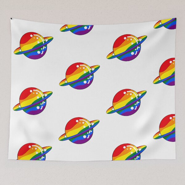 Item preview, Gay Pride Planet designed and sold by Nonbinaryfrog.