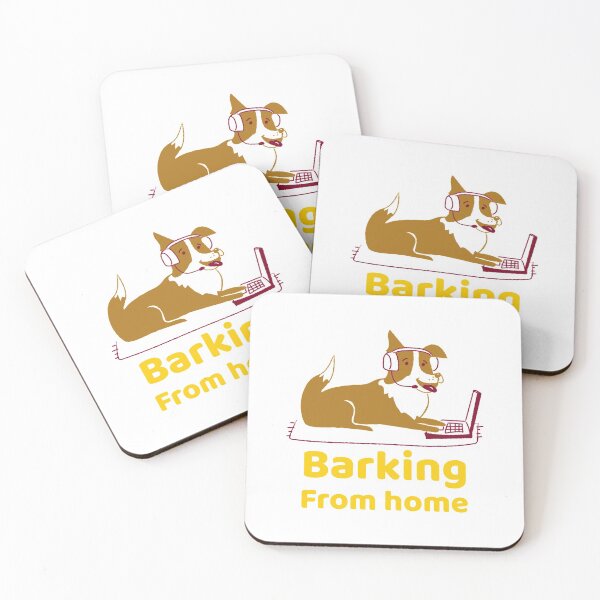 Item preview, Barking From Home Dog Work From home designed and sold by Daisylove7.
