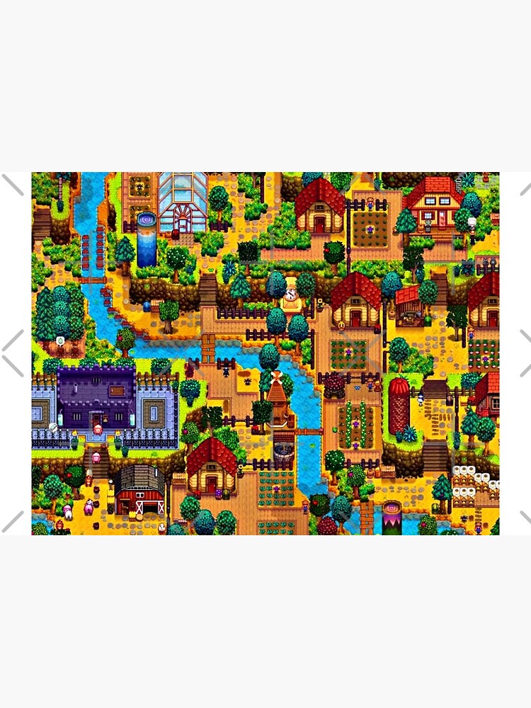 Discover Stardew valley map  Jigsaw Puzzle