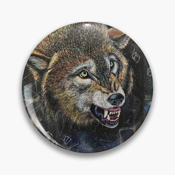 Item preview, Galactic Wolf designed and sold by Kyra C. Kalageorgi.