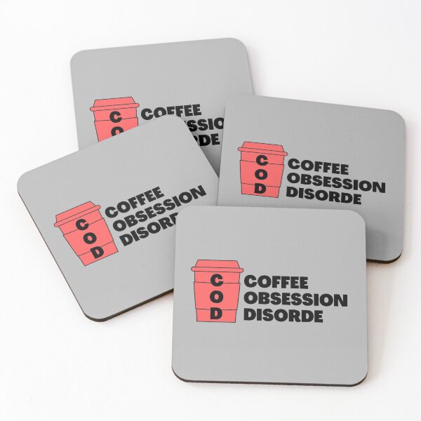 Item preview, Coffee Obsession Disorder. designed and sold by Theleochick.