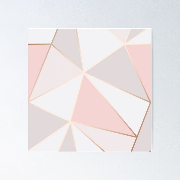 Item preview, Apex Geometric Rose Gold designed and sold by TextTees&More.