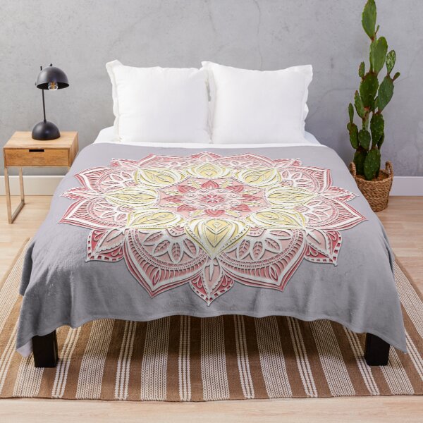 Item preview, Eight Pointed Mandala (Red and Yellow) designed and sold by squishyrainbow.