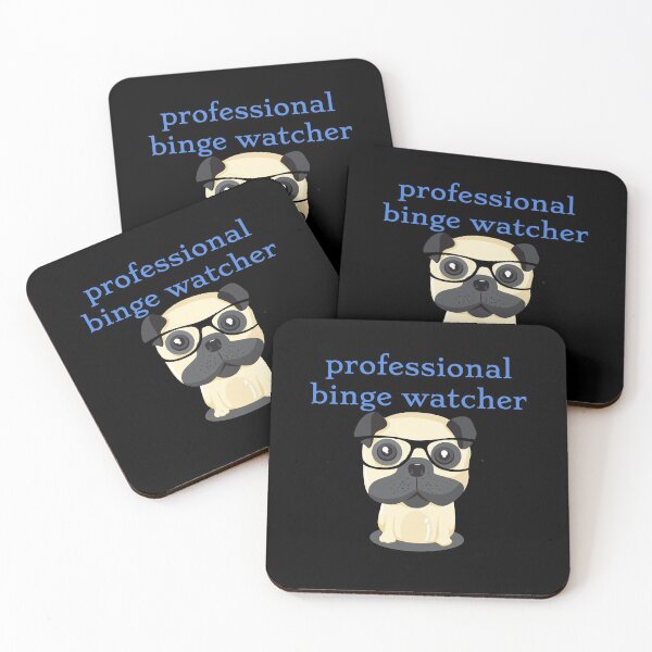 Item preview, Professional Binge Watcher designed and sold by MonatheExplorer.