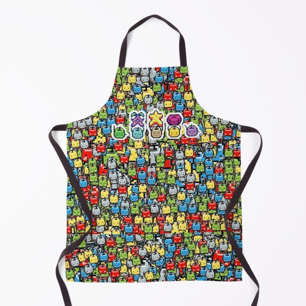 Item preview, Stardew valley junimo all over print designed and sold by jellyrelish.
