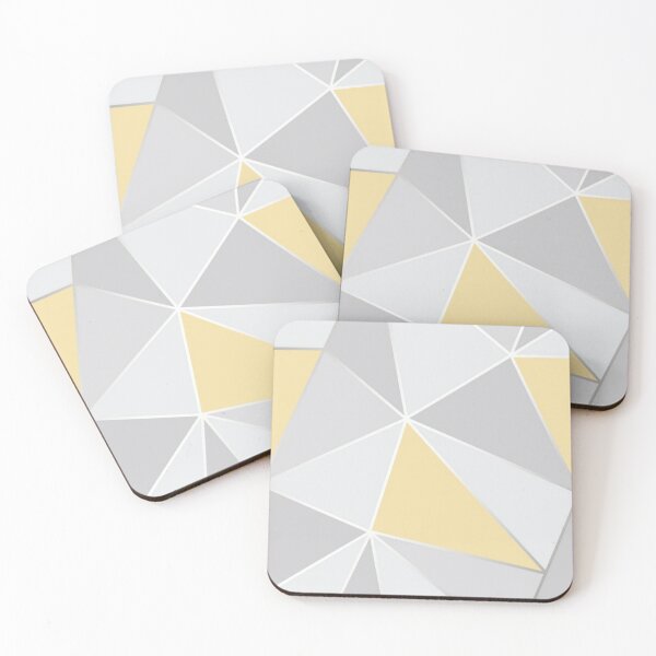 Item preview, Apex Geometric Yellow and Grey designed and sold by TextTees&More.