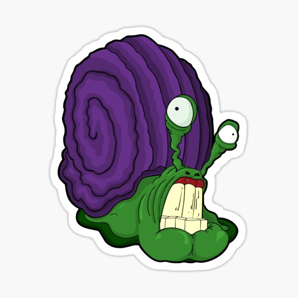 Rage Snail Sticker