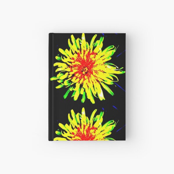 Dandelion splash Hardcover Journal