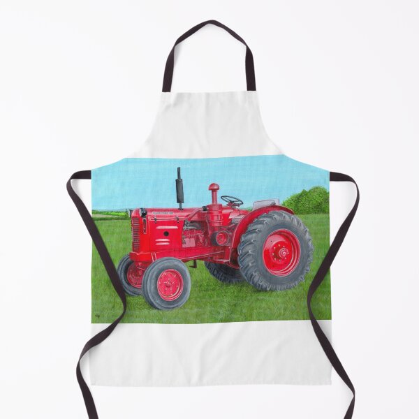 Item preview, Classic David Brown 500 Tractor Painting designed and sold by SandraWarmerdam.