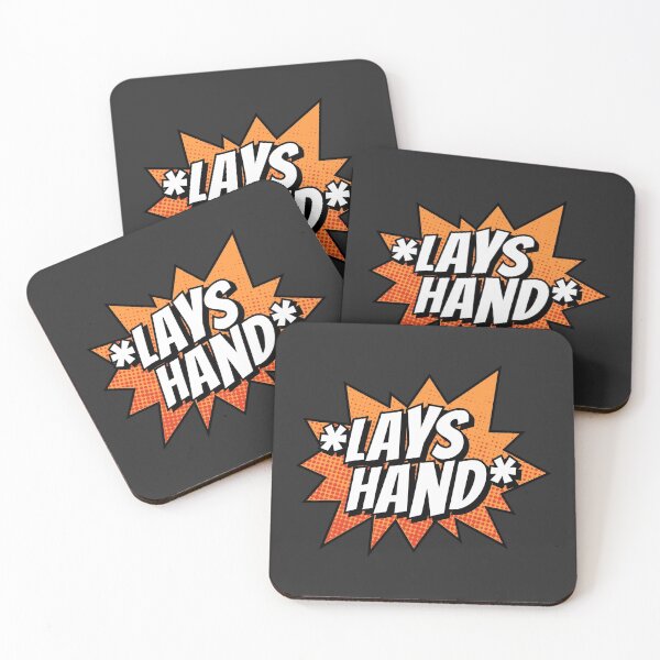 Item preview, *Lays Hand* designed and sold by LaughsAndVerses.