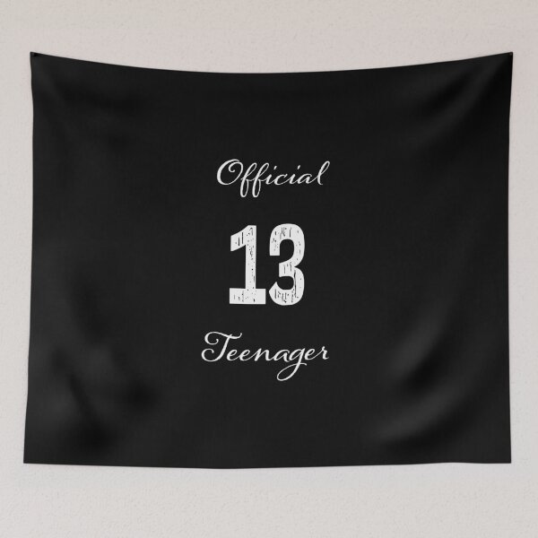 Item preview, Official Teen 13th Birthday Gift For Girl and Boys designed and sold by 2blackcherries.
