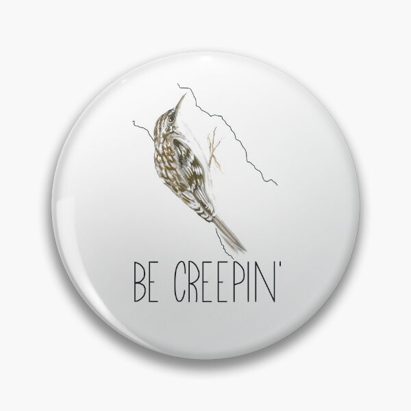 Item preview, Creepers Be Creepin' (Brown Creeper) designed and sold by LauraWolfArtist.