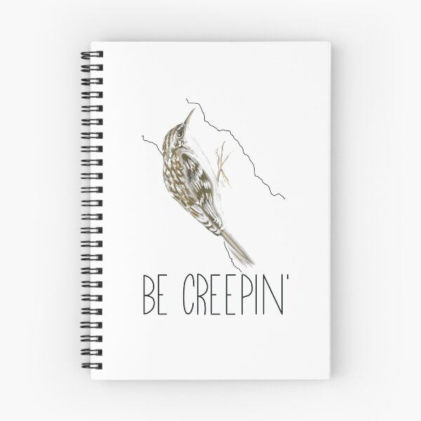 Item preview, Creepers Be Creepin' (Brown Creeper) designed and sold by LauraWolfArtist.
