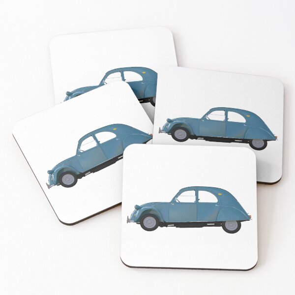 Item preview, 2CV deux chevaux teal version designed and sold by PeterADesign.