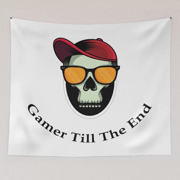 Item preview, gamer till the end  designed and sold by GraphicBit.
