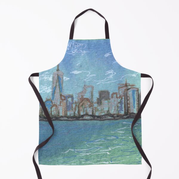 Item preview, lower manhattan skyline designed and sold by purplestgirl.