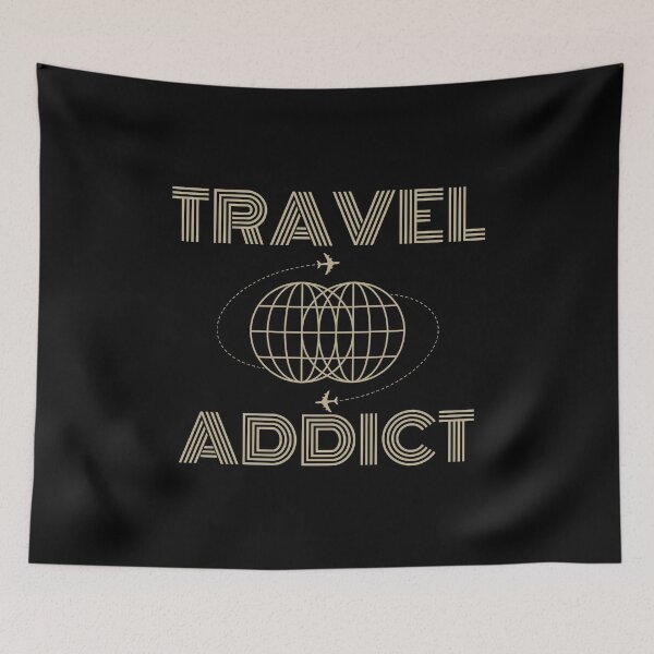 Item preview, Travel Addict designed and sold by EmotionArt.