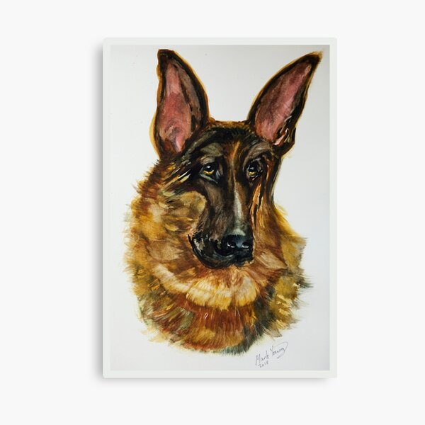German Shepherd Canvas Print