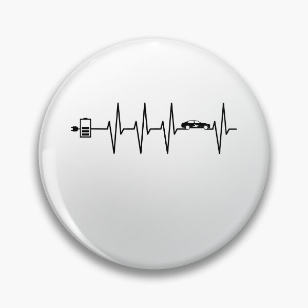Item preview, Electric car electromobility E car heartbeat EKG designed and sold by lsvds.