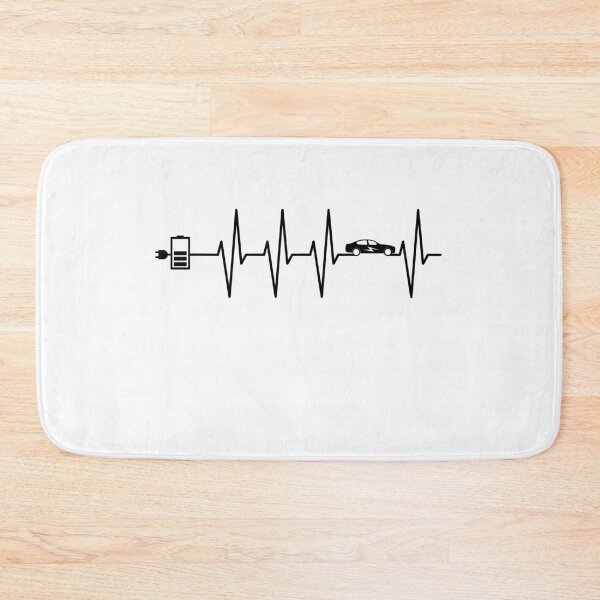 Item preview, Electric car electromobility E car heartbeat EKG designed and sold by lsvds.