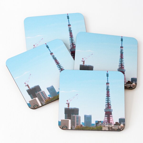 Item preview, A summer day at Tokyo Tower  designed and sold by Karolien Kenis.