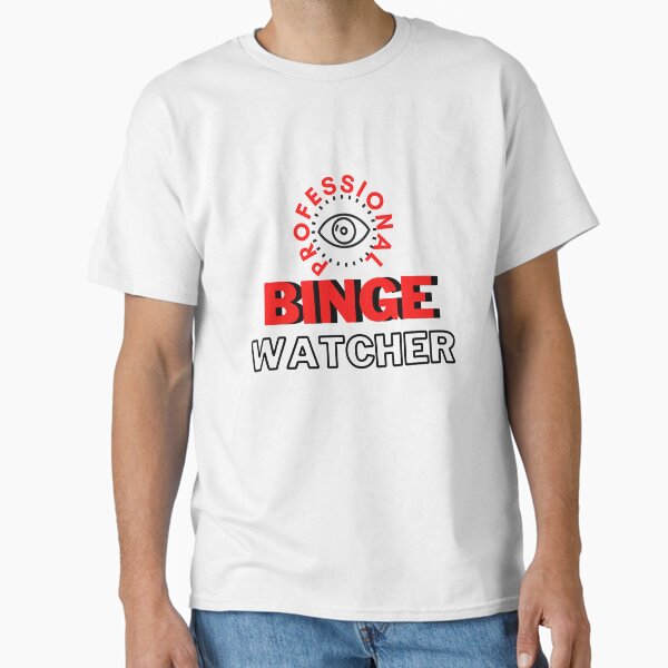 Item preview, Professional Binge Watcher designed and sold by hasanclgn.