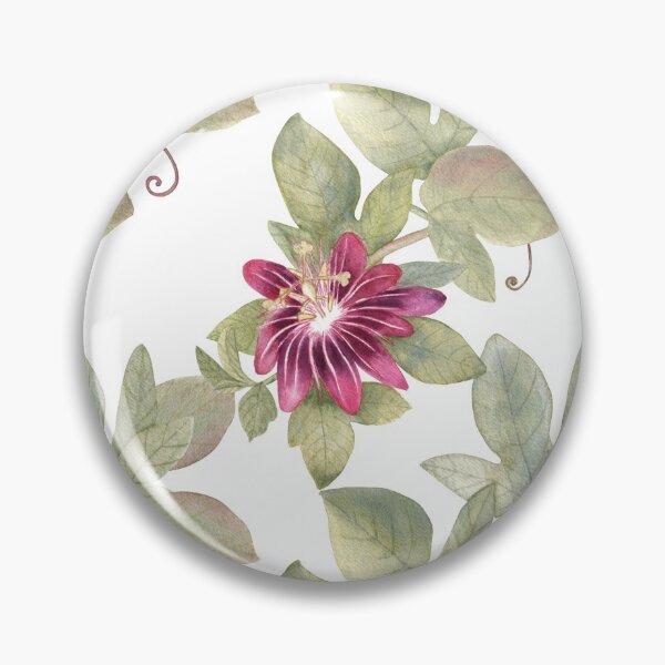 Item preview, Passiflora flower designed and sold by Flowersforbear.