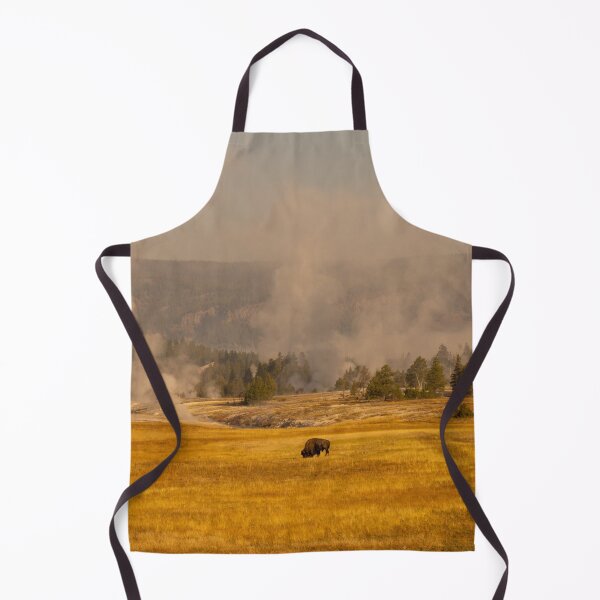 Item preview, Bison in a Steamy Thermal Area designed and sold by Zurickdesigns.