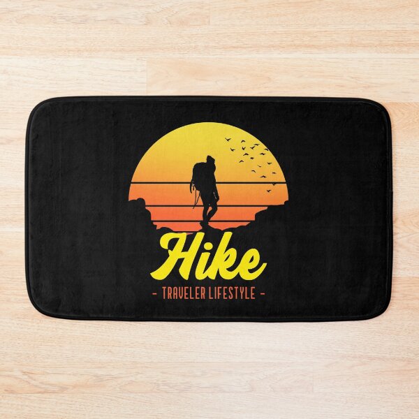 Item preview, Retro Sunset Hiking designed and sold by TamGustam.