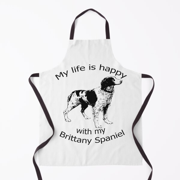 Item preview, My life is happy with my Brittany Spaniel designed and sold by merchfun2.