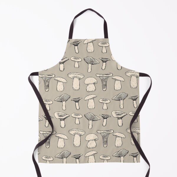 Item preview, Mushroom - Foodie Mush Truffles, Witchy Forest Mushroom Apron designed and sold by ElizabethMayArt.